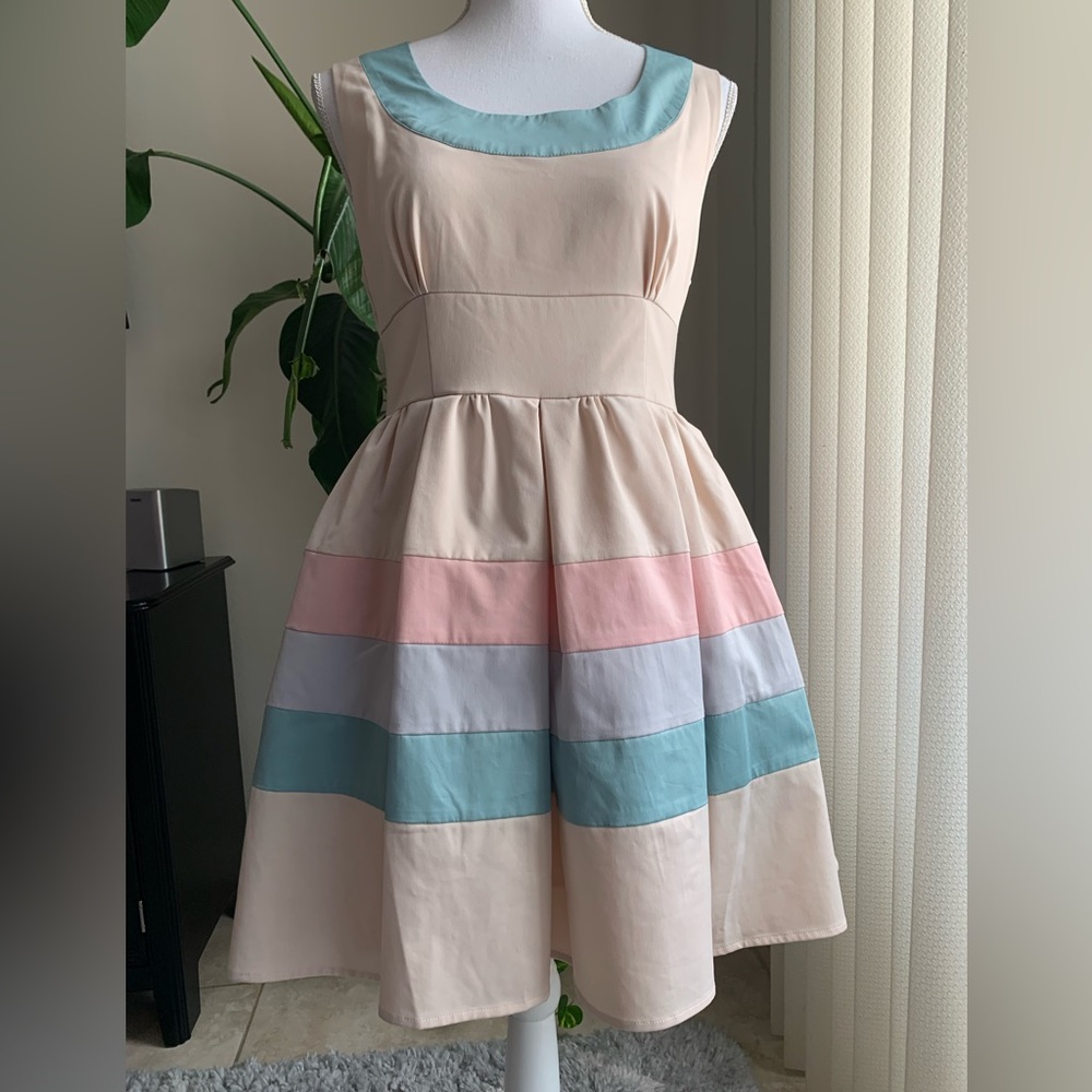 Valerie Tolosa pastel colored Cute Dress